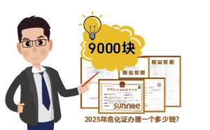 2025年?；C辦理一個(gè)多少錢？
